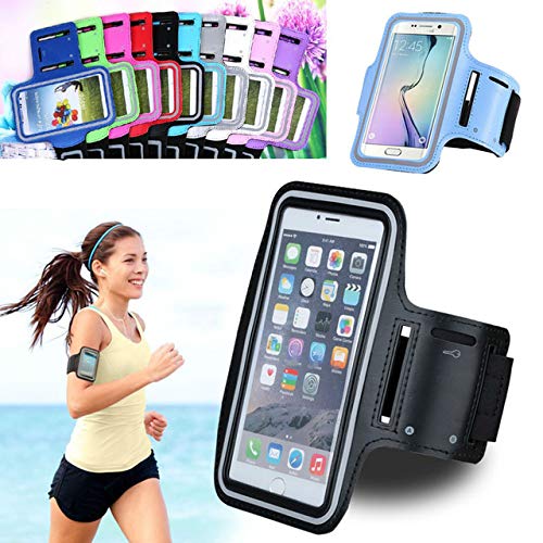 

TSV Stylish Durable and Adjustable Reflective Sports Arm Band Mobile Holder Compatible for Apple iPhone 8