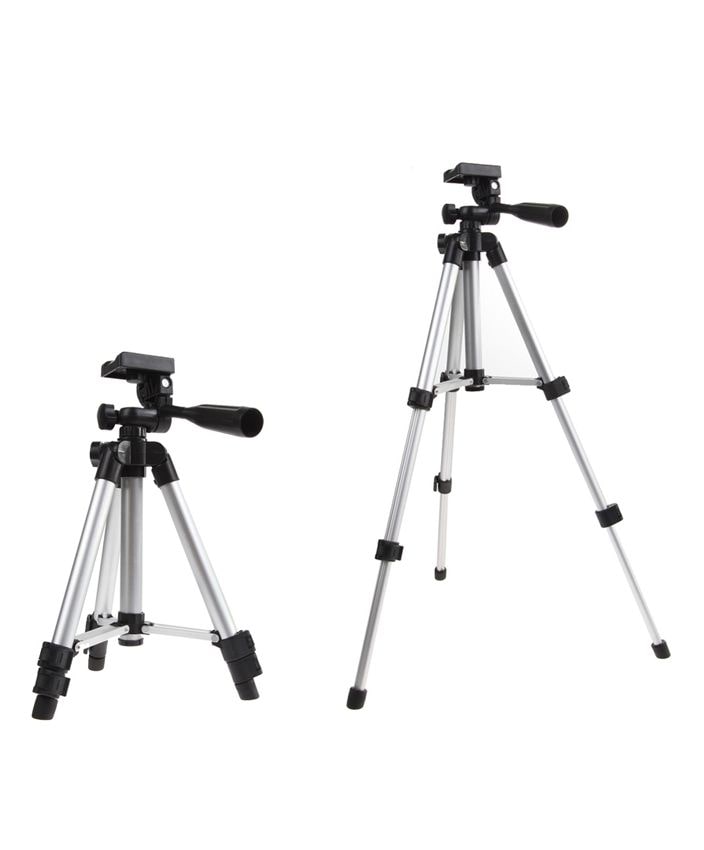 

TSV Tripod-3110 With Ring Light Portable Adjustable Aluminum Lightweight Camera Stand For apple iPhone 6