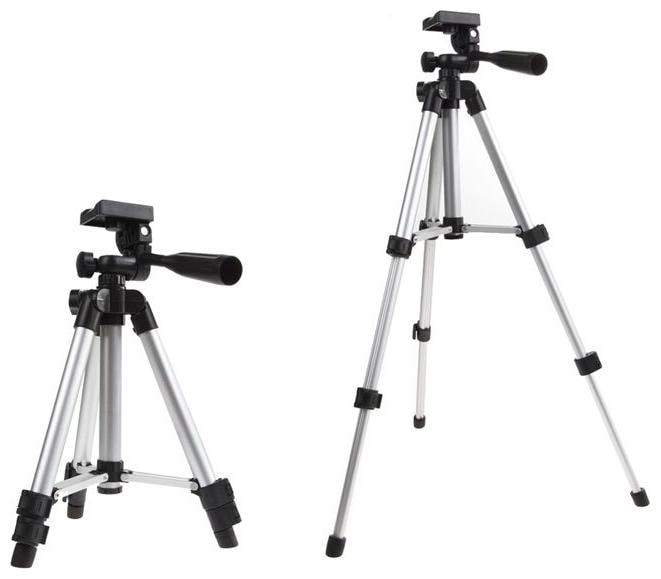 

TSV Tripod-3110 With Ring Light Portable Adjustable Aluminum Lightweight Camera Stand For apple iPhone X