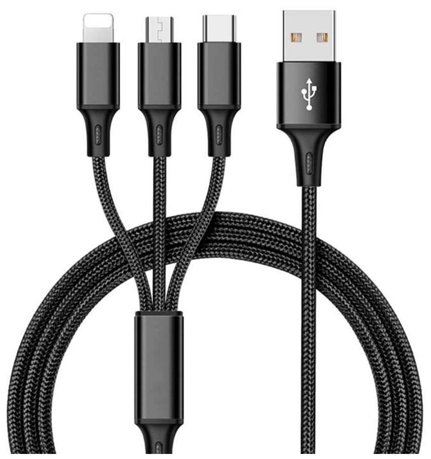 

TSV Data Charging Multi Cable ( 1-1 5m Black )