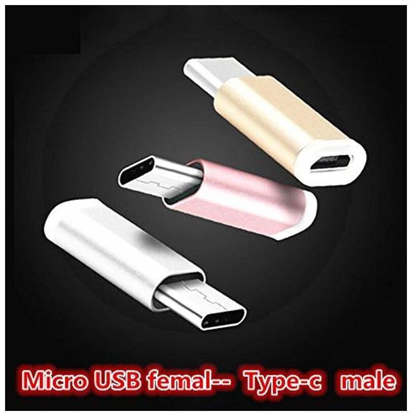 

Type C Metal Adaptor Charging connector from Micro USB