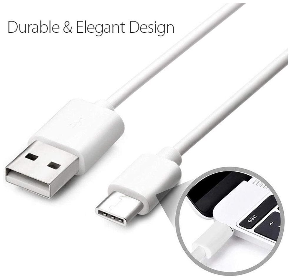 

PICKMALL cable Charging Only Type-C Cable ( 1 m White )