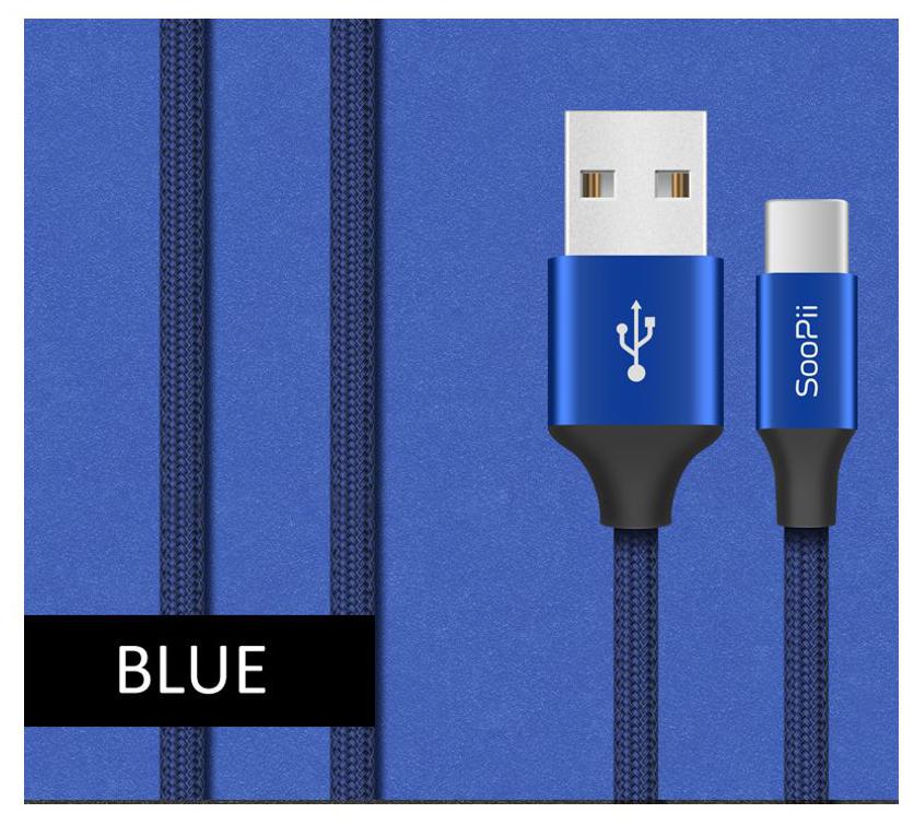 

Type C Cable (Blue)