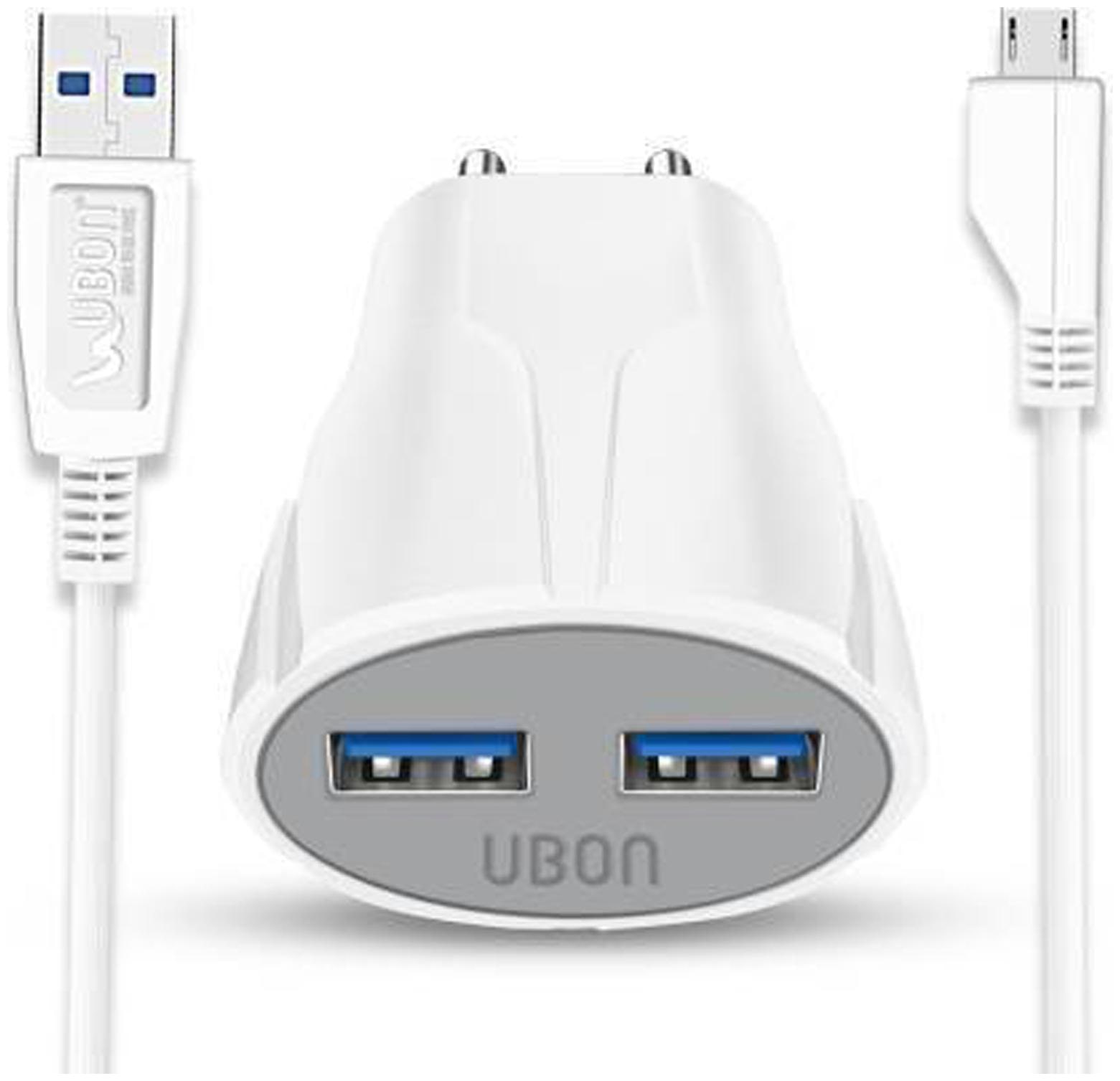 

UBON CH 593 HI QUALITY AND FAST CHARGING SMART LOOK CHARGER