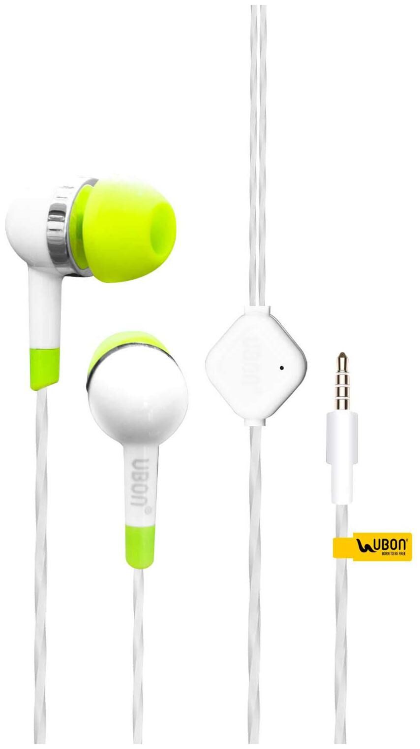 

UBON In-Ear Wired Headphone ( White )