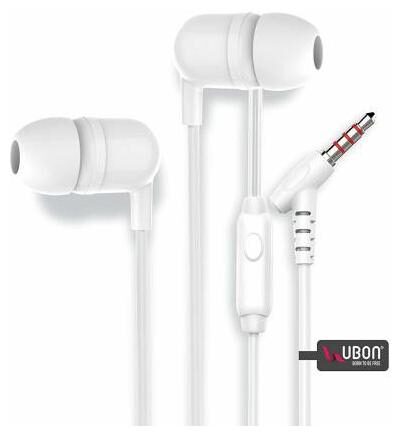 

UBON In-Ear Wired Headphone ( White )