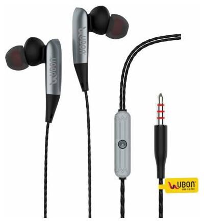 

UBON UB 920 GREY In-Ear Wired Headphone ( Grey )