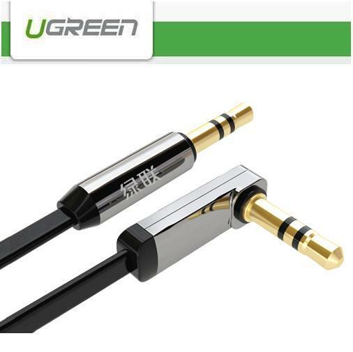 

UG 3 5mm Male to M AUX AUXILIARY CORD 90 Plug Stereo Audio Cable MP3 Car - US W