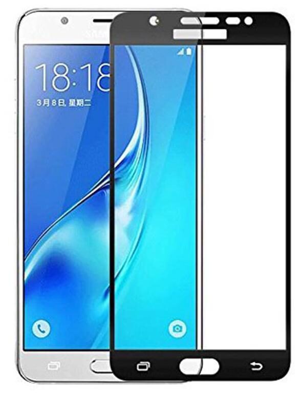 ultimate collection samsung galaxy J7 prime full coverage tempered glass for samsung galaxy J7 prime black by Ultimate Collection