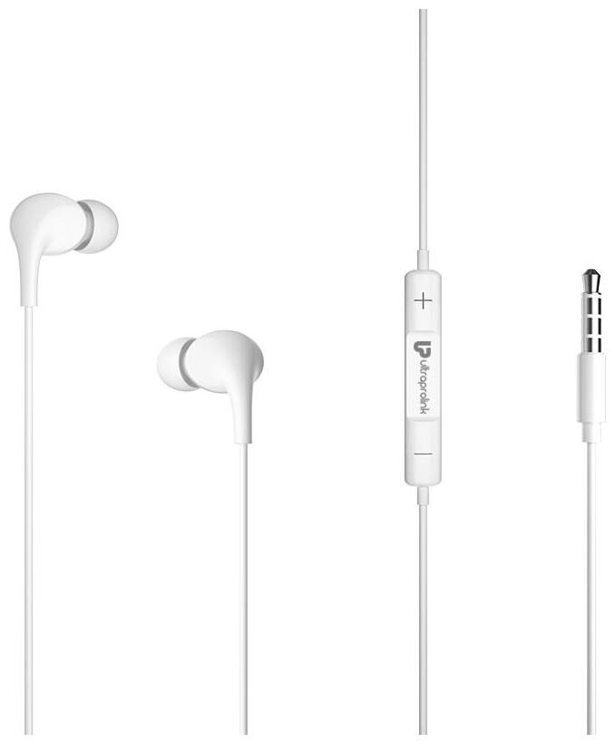 

Ultra Prolink UM1037 Mobass 1 In-Ear Wired Headphone ( White )