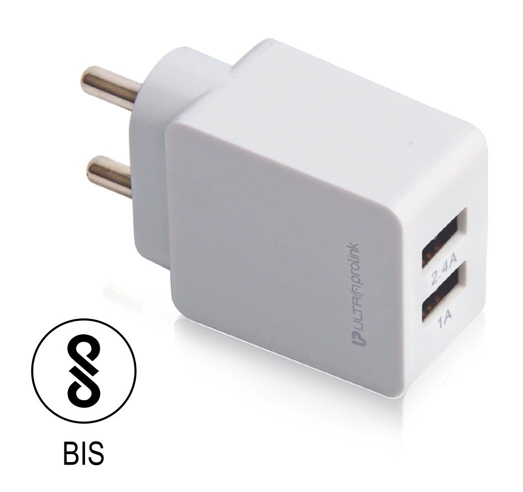 

Ultra Prolink iSwift UM0065 Wall Charger - 2 USB Ports