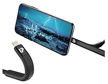 

Ultra Prolink Flex L UL1011-0120 Data Charging 8 Pin (Lightning) Cable ( 1 2 mtr Black )