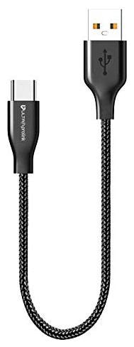 

UltraProlink UL1010 USB Type C Short Cable for Powerbanks 2 4A Fast Charge Sync for All Android Phones