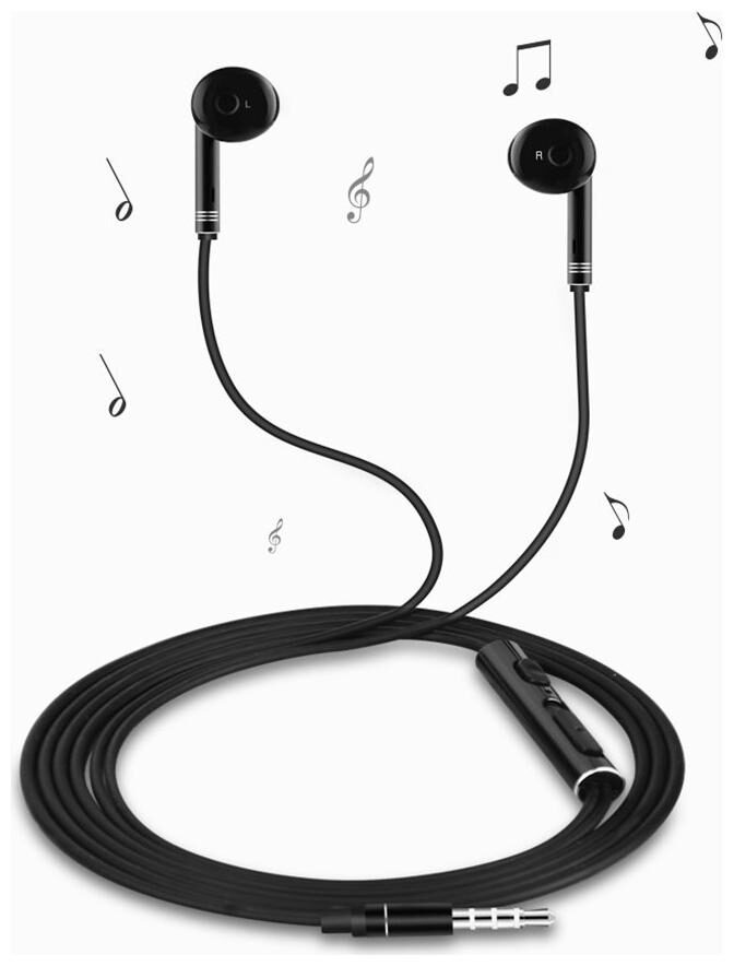 

UN-TECH 3 5 mm Jack and Mic In-Ear Wired Headphone ( Black )