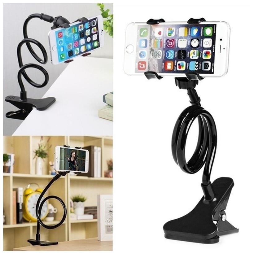 

Universal Long Lazy Bed Desktop Car Stand Mount for Cell Phone Car Mobile Holder (1Pc) Multi Color