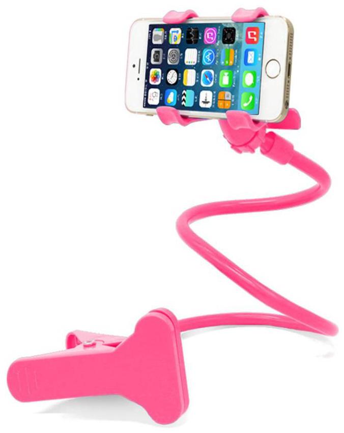 

Universal Mobile Holder Snake Style 360 Rotating Flexible Arm Lazy Long Lazy Stand Phone Holder Clamp Bed Desktop Car Stand Mount Bracket Mobile Holder (multi Color) 1Pc