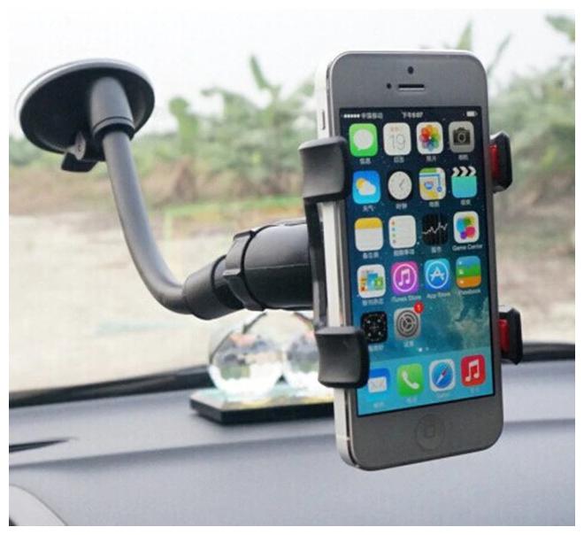 

Universal Soft Tube Mobile Holder 02 for Car With Suction Cup