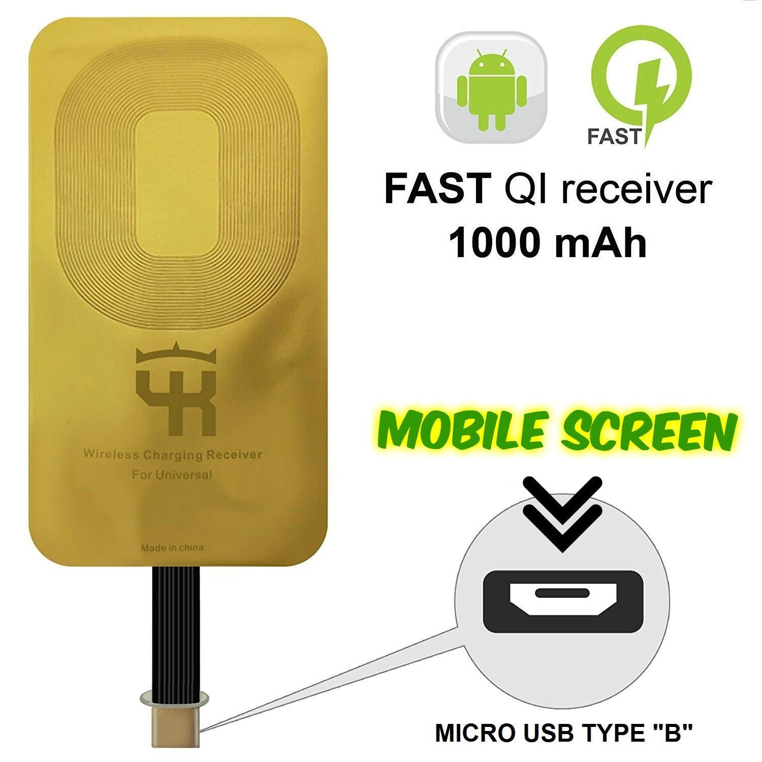 

UnTech Wireless Charging Receiver for All Android Mobile