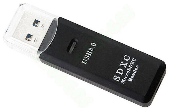

US USB 3 0 External Card Reader Writer For Micro SD SDHC SDXC MicroSD Mini Slim