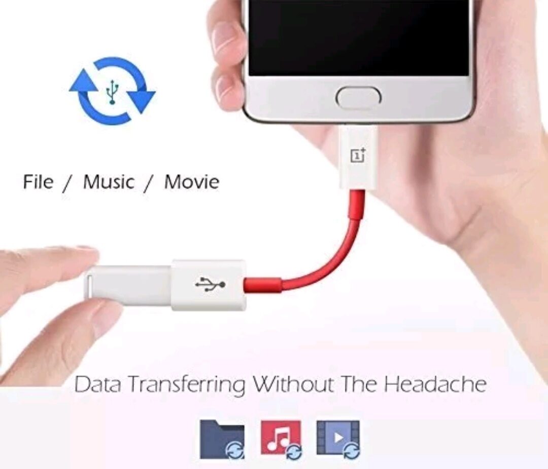 

USB 3 1 Type-C OTG Cable For One Plus 3 One plus three 1 plus 3 1 3t all type c