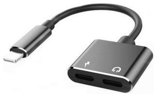 

VARIPOT Headphone Splitter Type-C Cable ( 0 2 m Black )