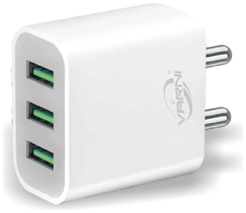 

Varni Multi Pin Charger - 3 USB Ports