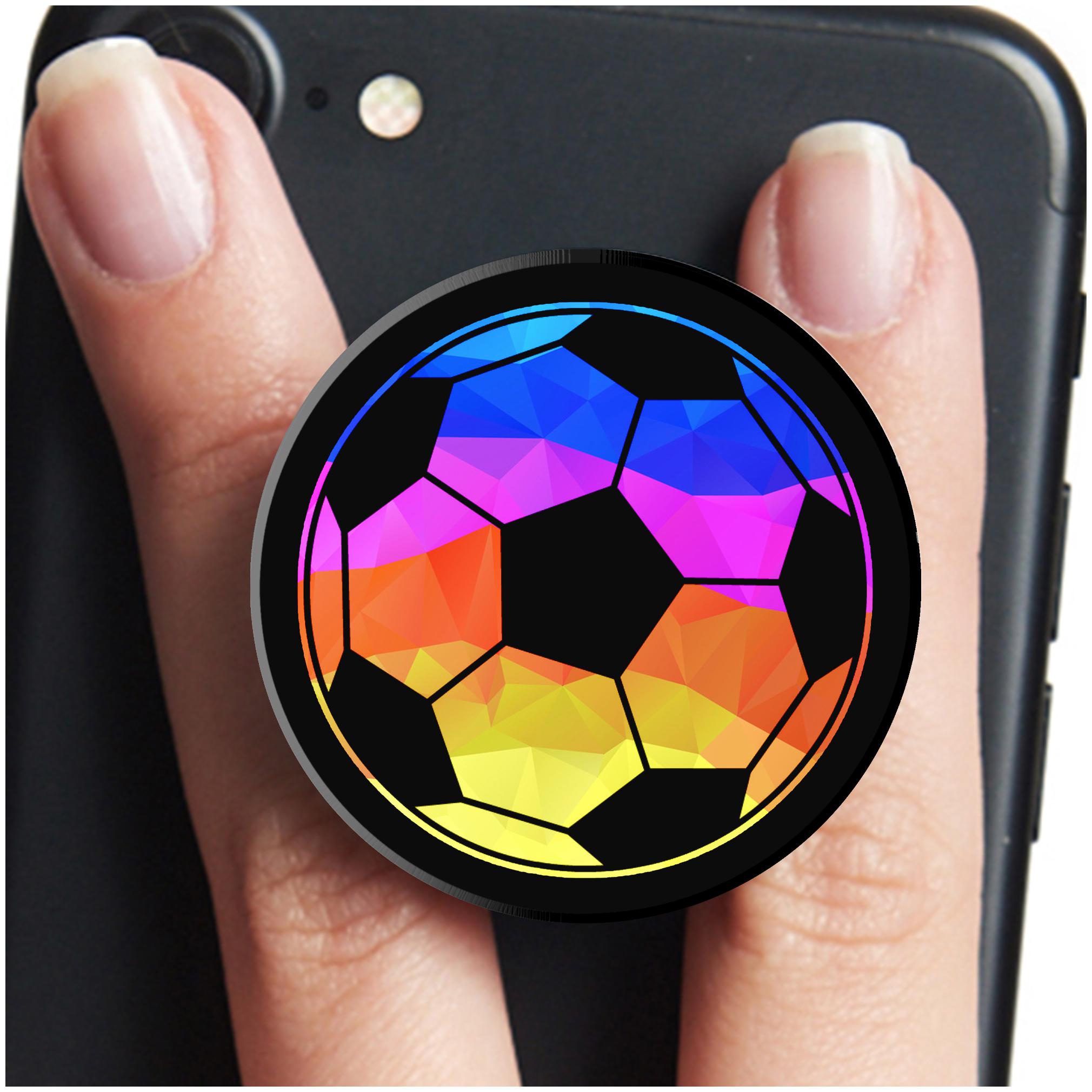 

VCR Football Mobile Pop Up Holder for Your Phone Tablet Mobile Stand Holder Phone Grip Holder Black Colour Holder