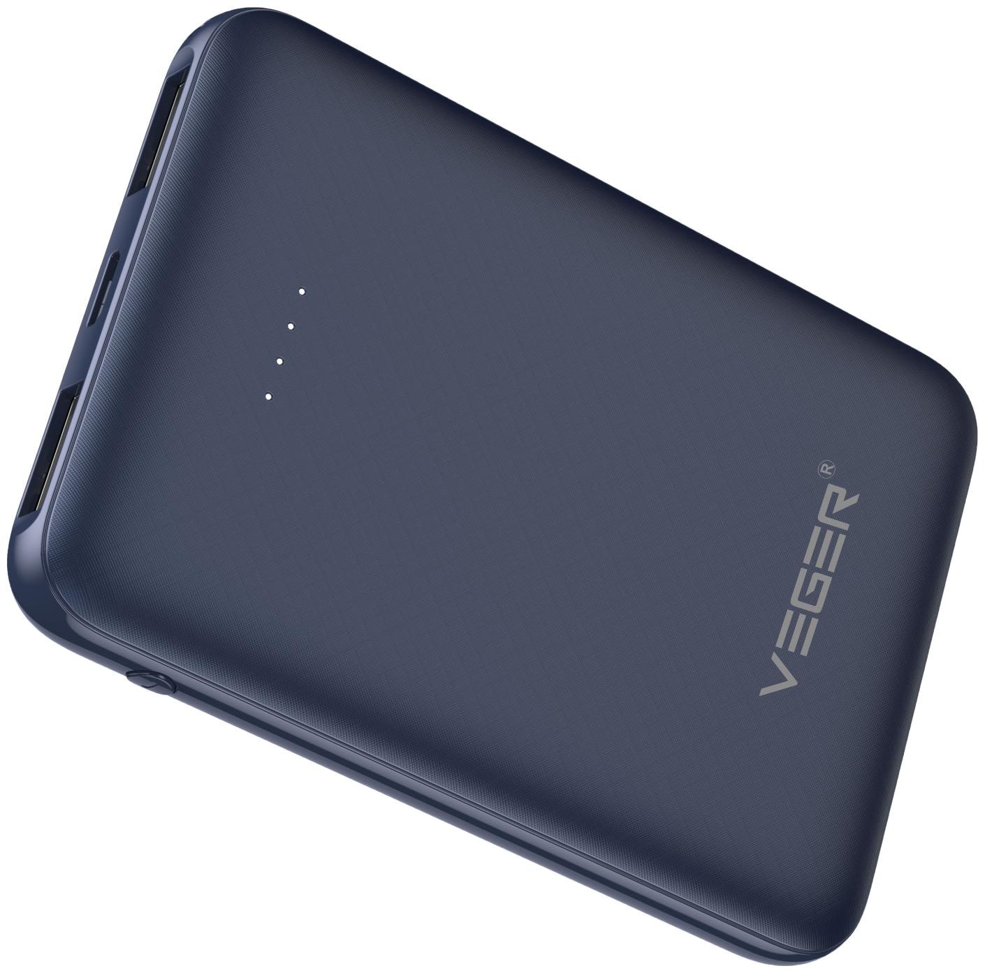 

VEGER W0527 5000 mAh Power Bank - Blue
