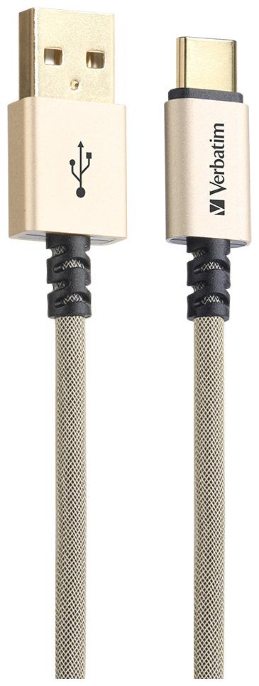 

Verbatim USB C Type Cable Mobile Cable (Gold)