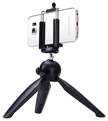 

WEBDOO Infotech Mini Tripod Stand Mobile Mount Clip YT-228 for Digital Camera DSLR iPhone Android Phone Smartphones Selfie Sticks Universal Mobile Holder