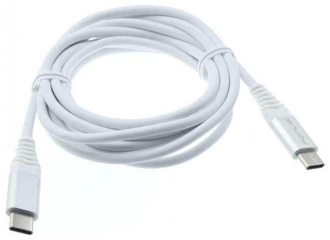 

WHITE 10FT LONG TYPE-C TO TYPE-C CABLE TPE SYNC USB WIRE B8E for SMARTPHONES
