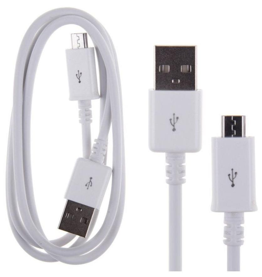 

White Micro USB Data Cable