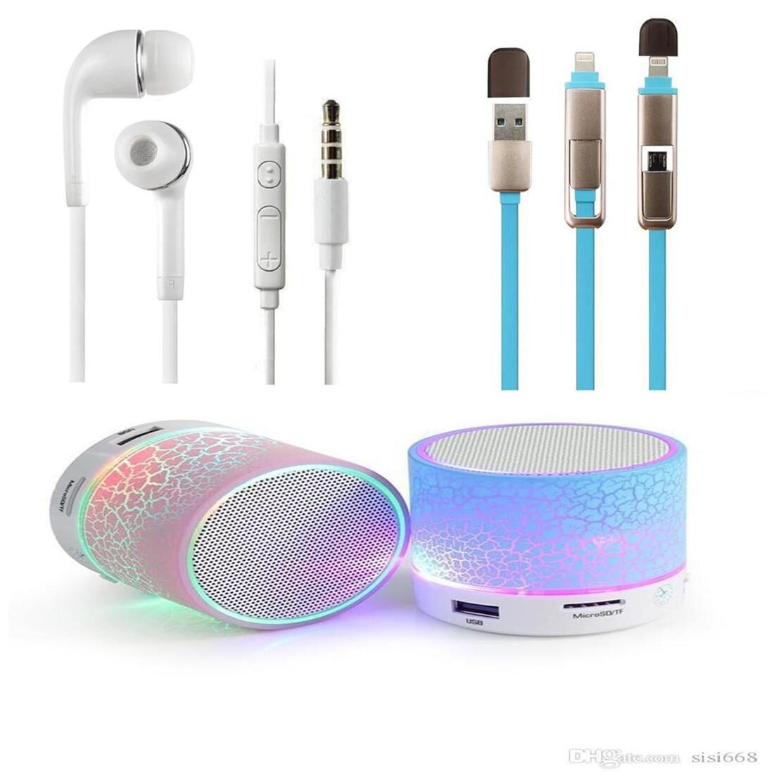

5Plus Handfree with S10 Speaker 2in 1 Data Cable