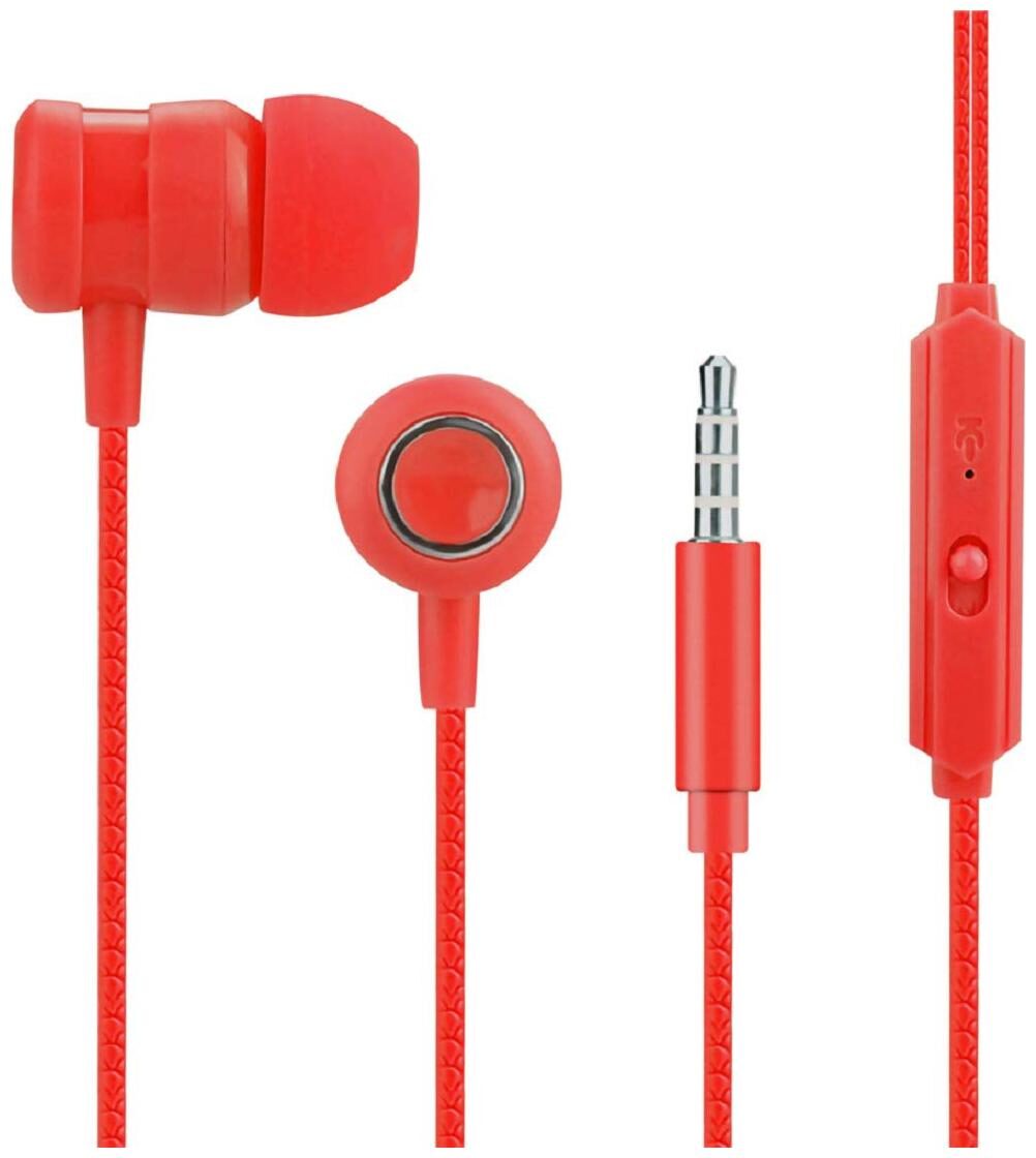 

Wissenschaft Wissen-JP78-B-Red In-Ear Wired Headphone ( Red )