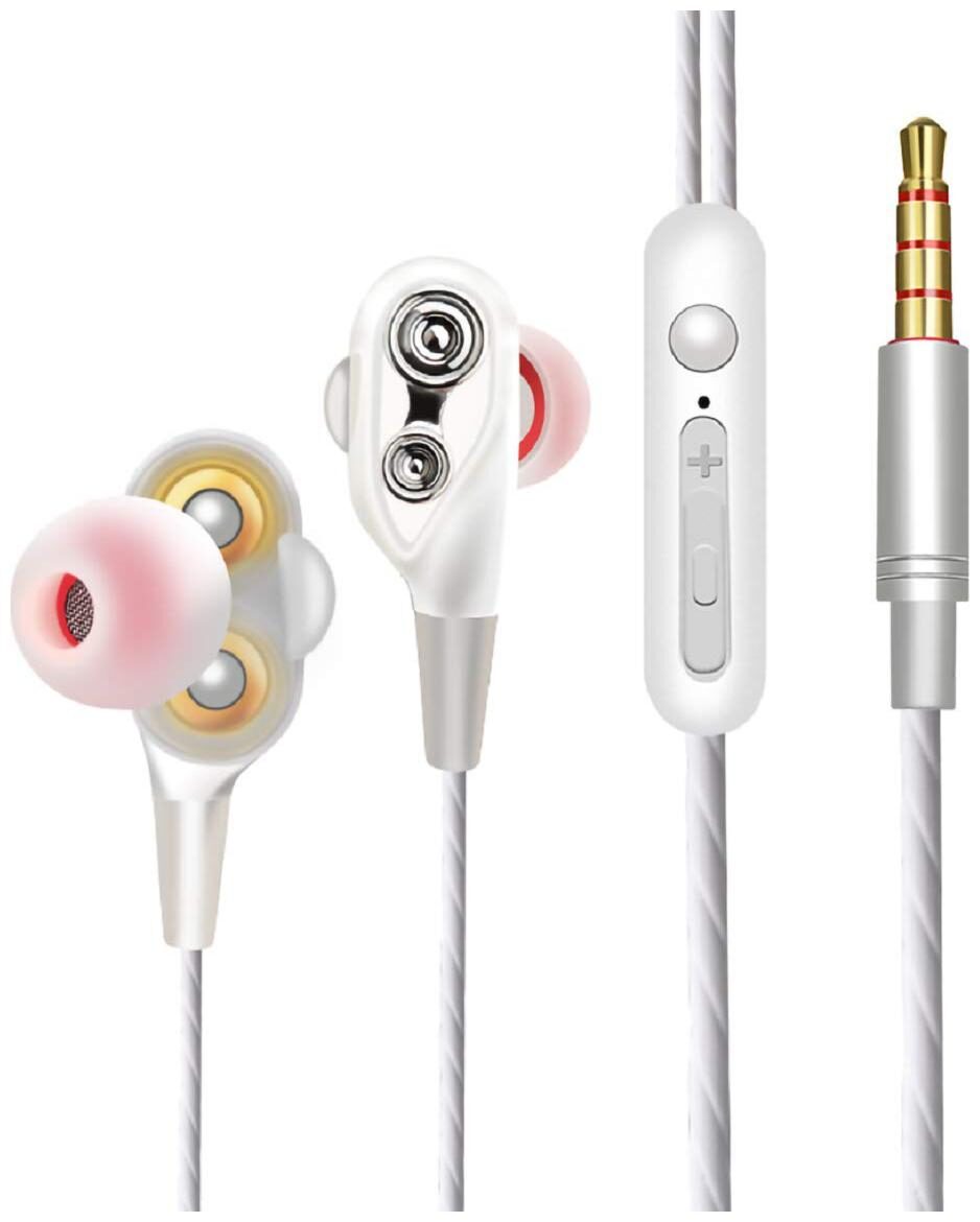 

Wissenschaft Wissen-JP06-Pro-WhiteSilver In-Ear Wired Headphone ( Silver )