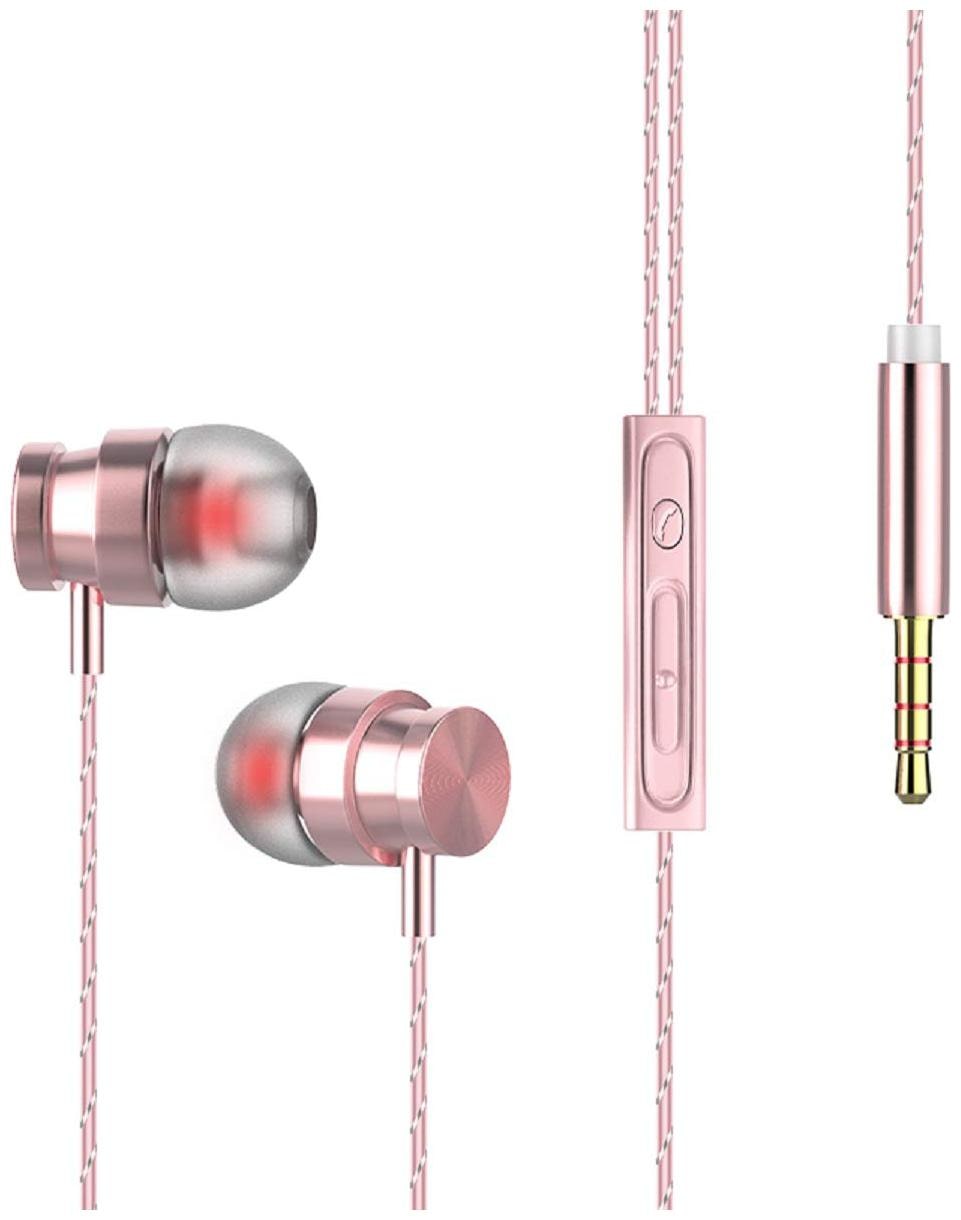 

Wissenschaft Wissen-JP14-P-Pink In-Ear Wired Headphone ( Pink )