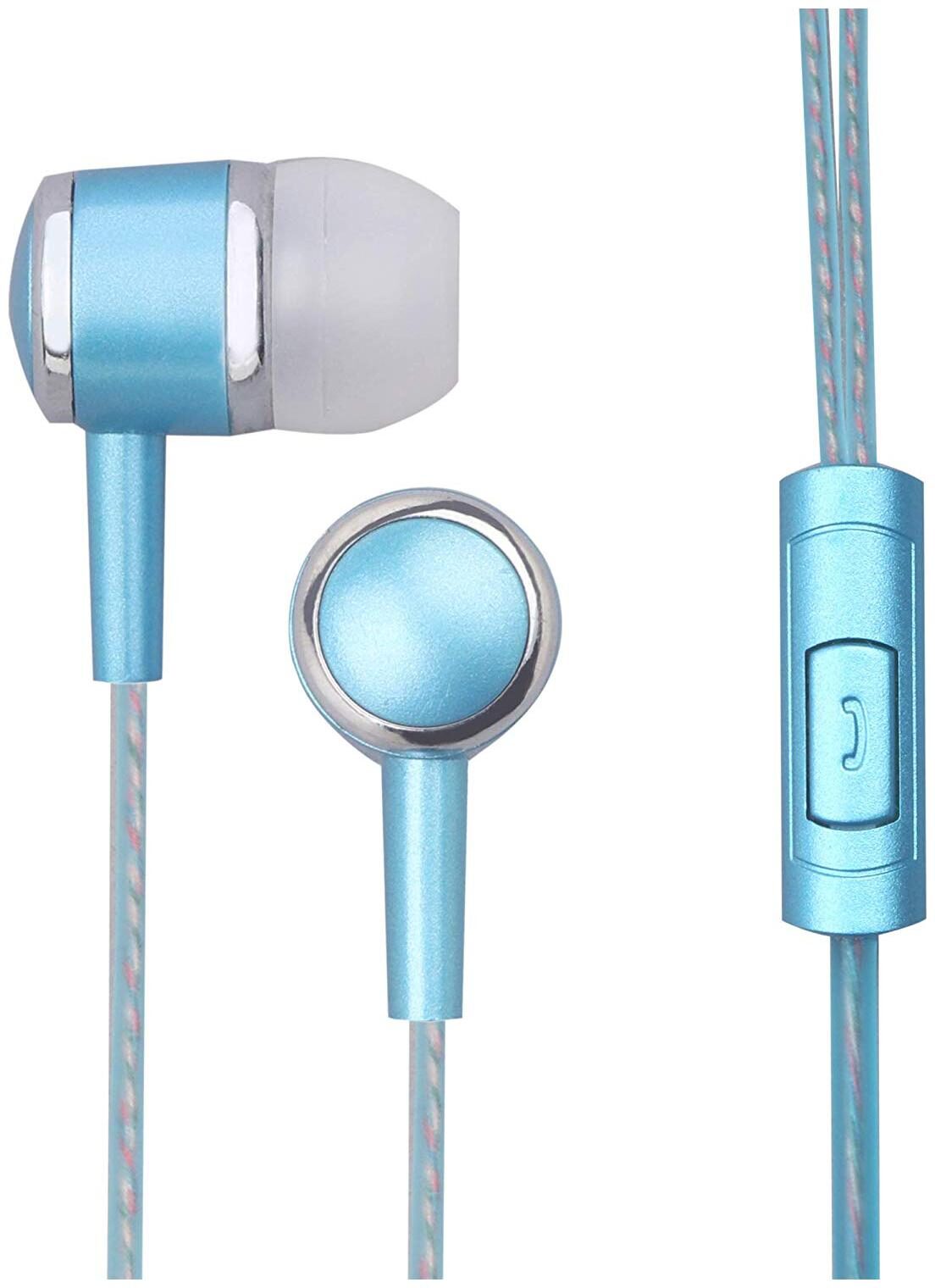 

Wissenschaft Wissen-JP51-R-Blue In-Ear Wired Headphone ( Blue )