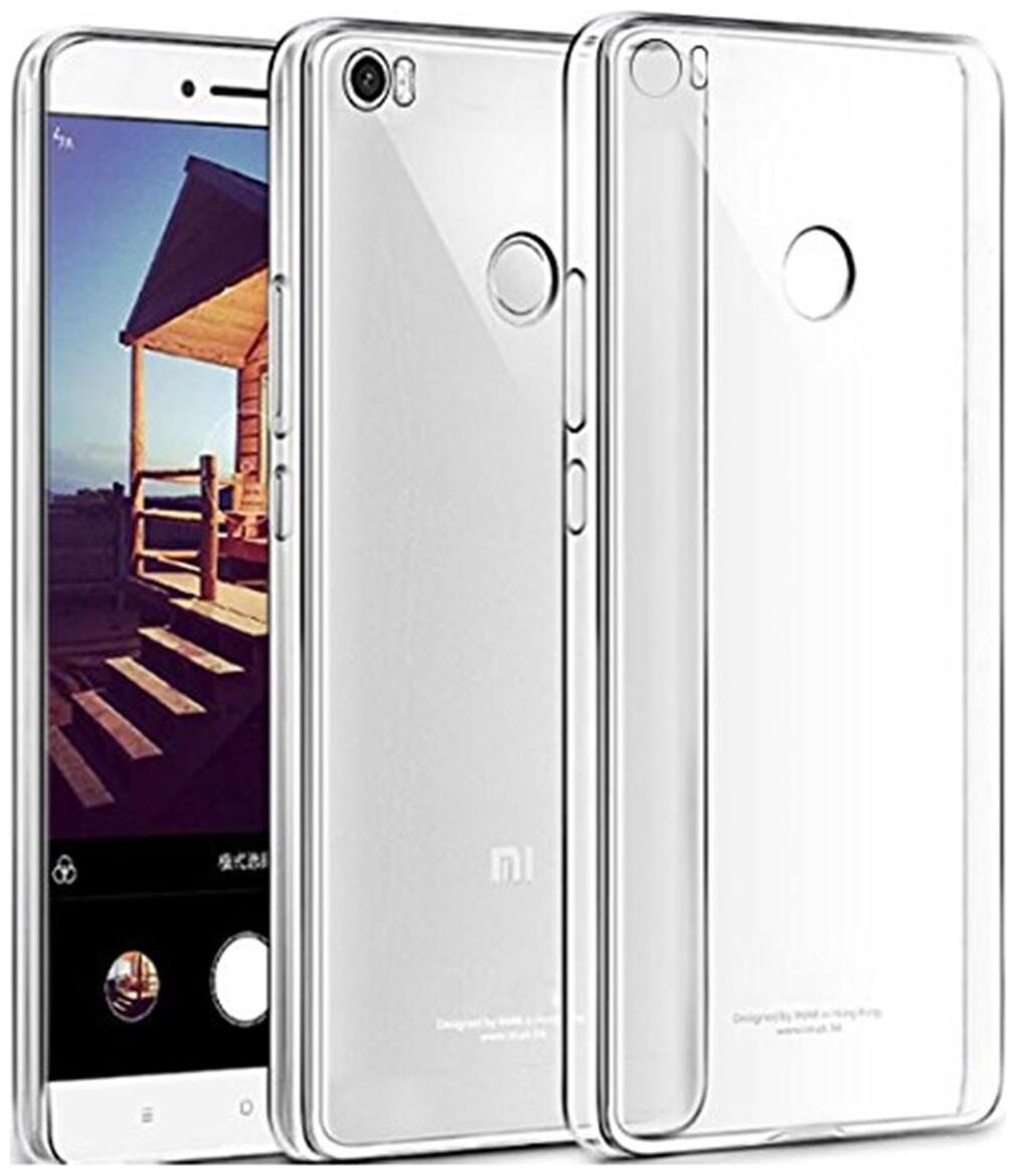 

Xiaomi Mi Max transparent back cover (Crystal clear silicon soft back cover )