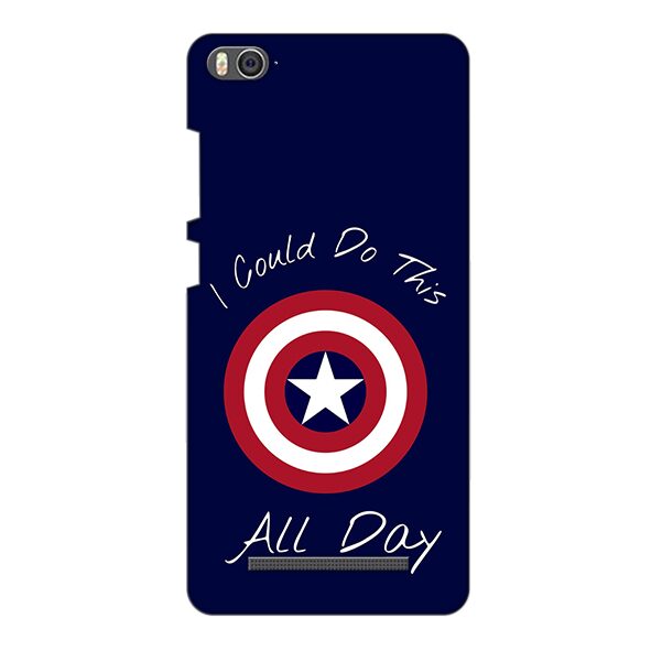

Xiaomi Mi4i I Can Do This All Day Printed Mobile Back Cover