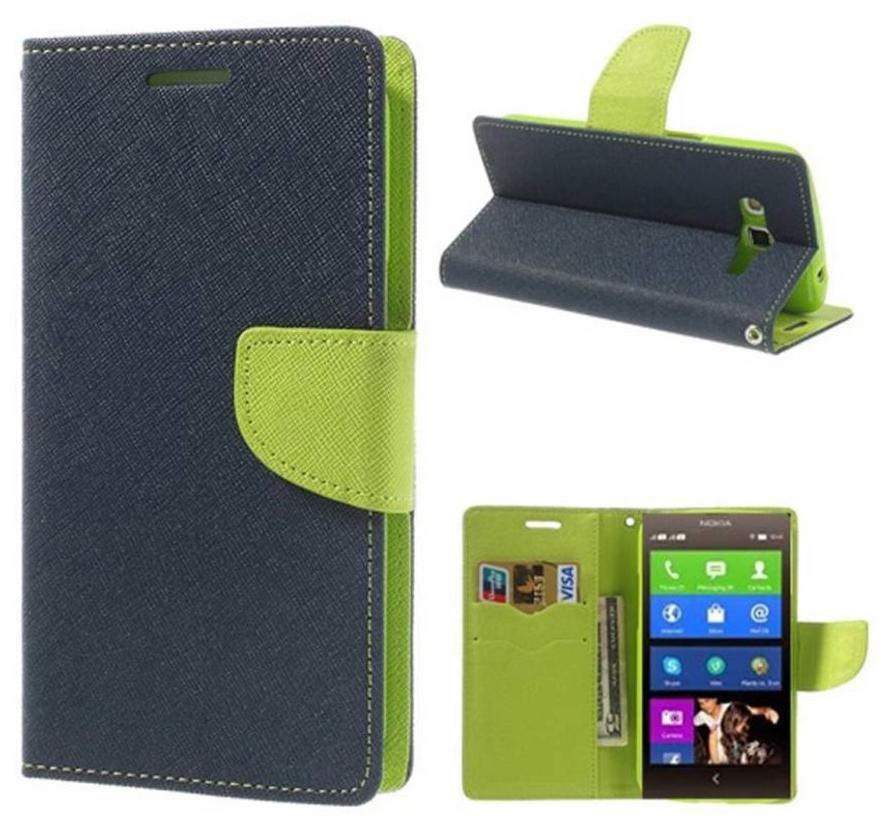 Xiaomi Redmi 3s Prime flip cover_ blue by Cell Shop