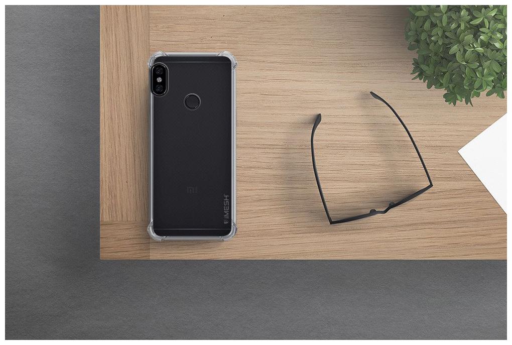 

Xiaomi Redmi Note 6 Bumper Scratch Resistant 12D Transparent Cover in Premium Quality (Corner Protection with Air Cushion Technology)