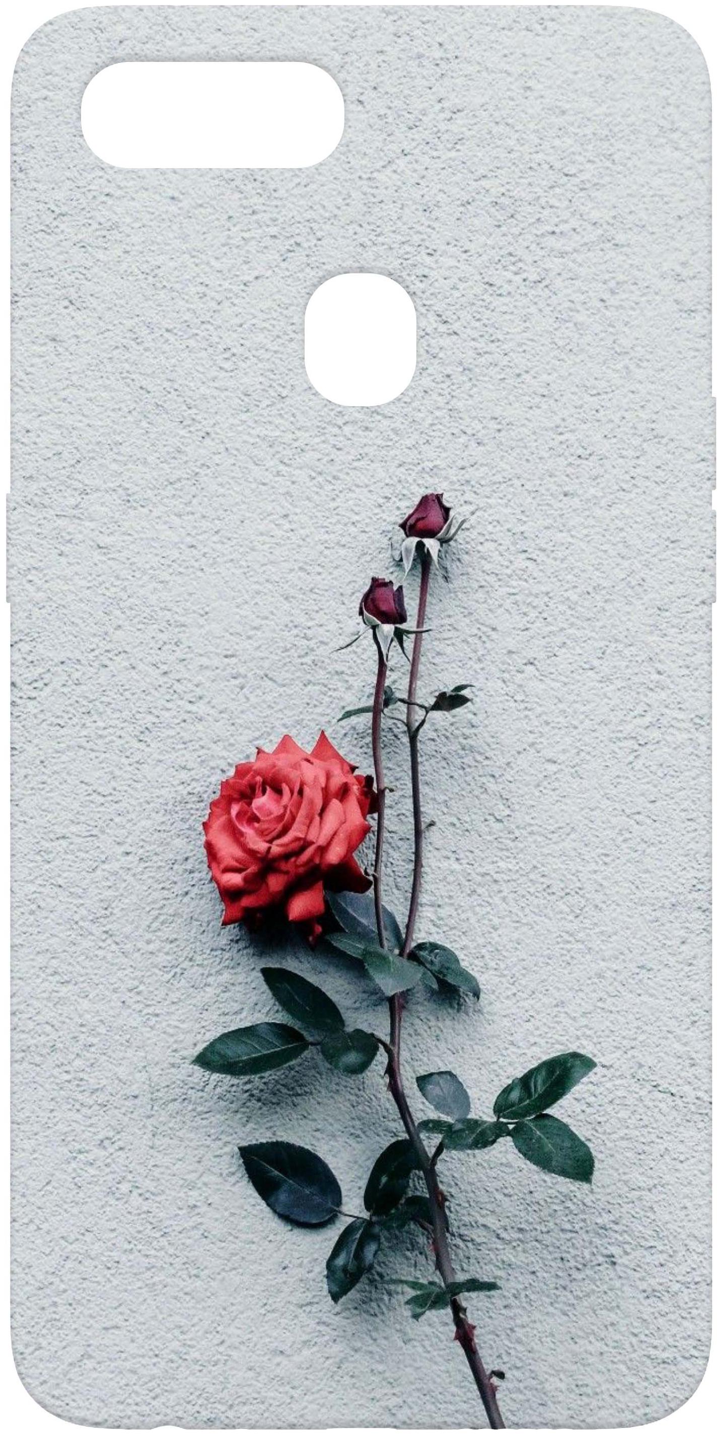 

Yes Style Silicone Soft Back Cover For OPPO F9 ( Multi )