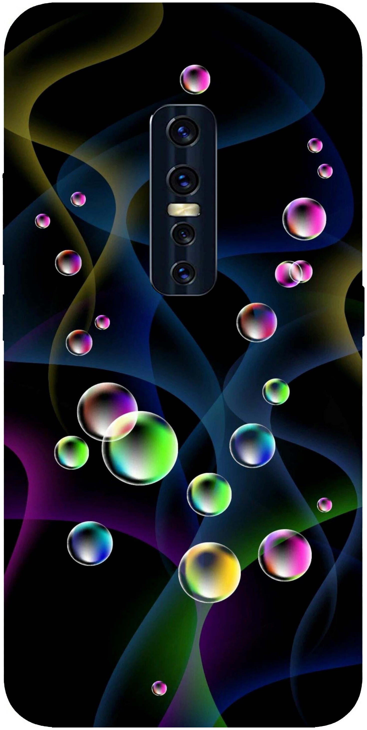 

Yes Style Silicone Soft Back Cover For Vivo V17 Pro ( Multi )