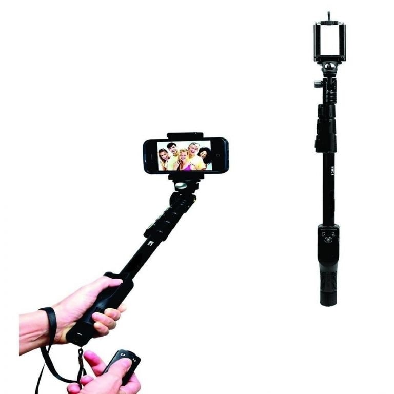 

YT-1288 Bluetooth Selfie Stick for Smartphones Action Camera and Digital Camera By Crystal Digital