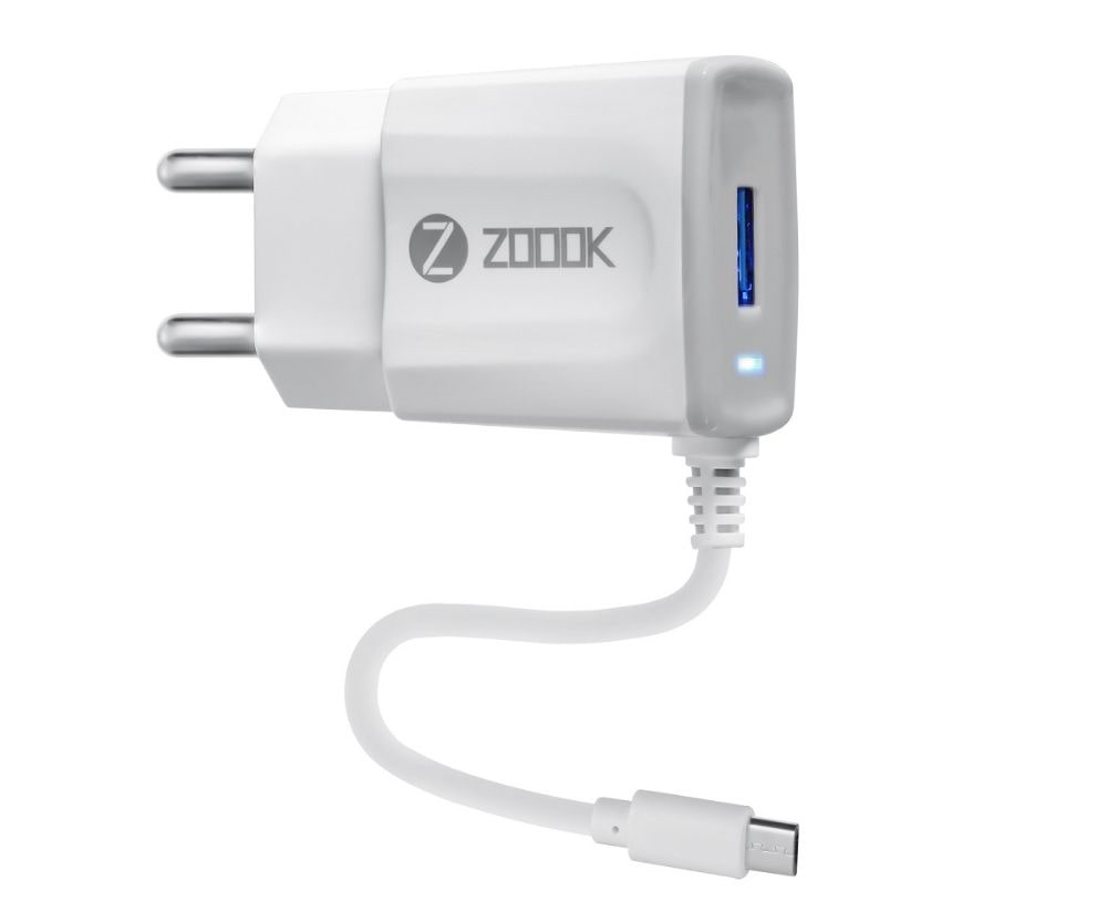 

Zoook Chargemate2 2 4A Fast Smart Wall Charger (White)