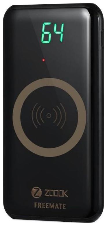 

Zoook ZP-PBS10F 10000 mAh Wireless Power Bank - Black