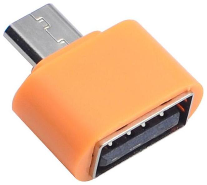 

Zulx Otg Micro Usb Adaptor For All Smartphone Orange