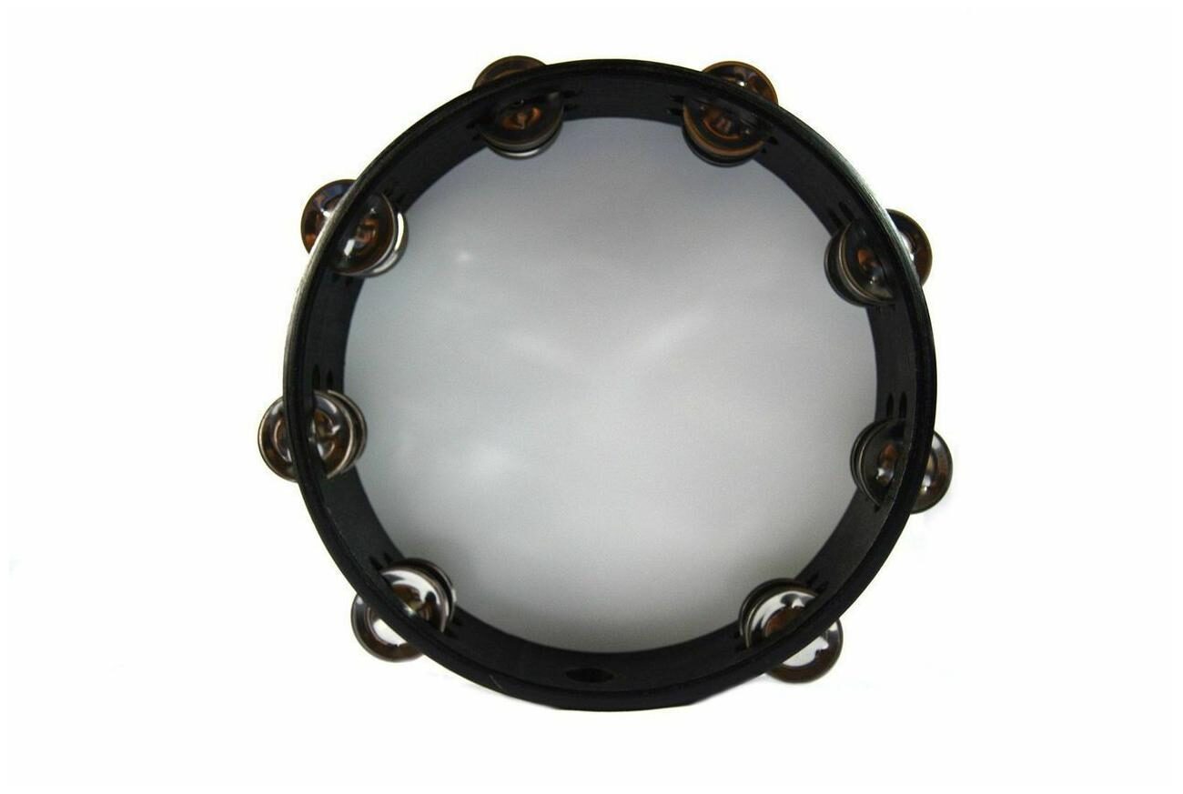 2 Pack 8 3D Tambourine Music Double Row Jingle Percussion Instrument