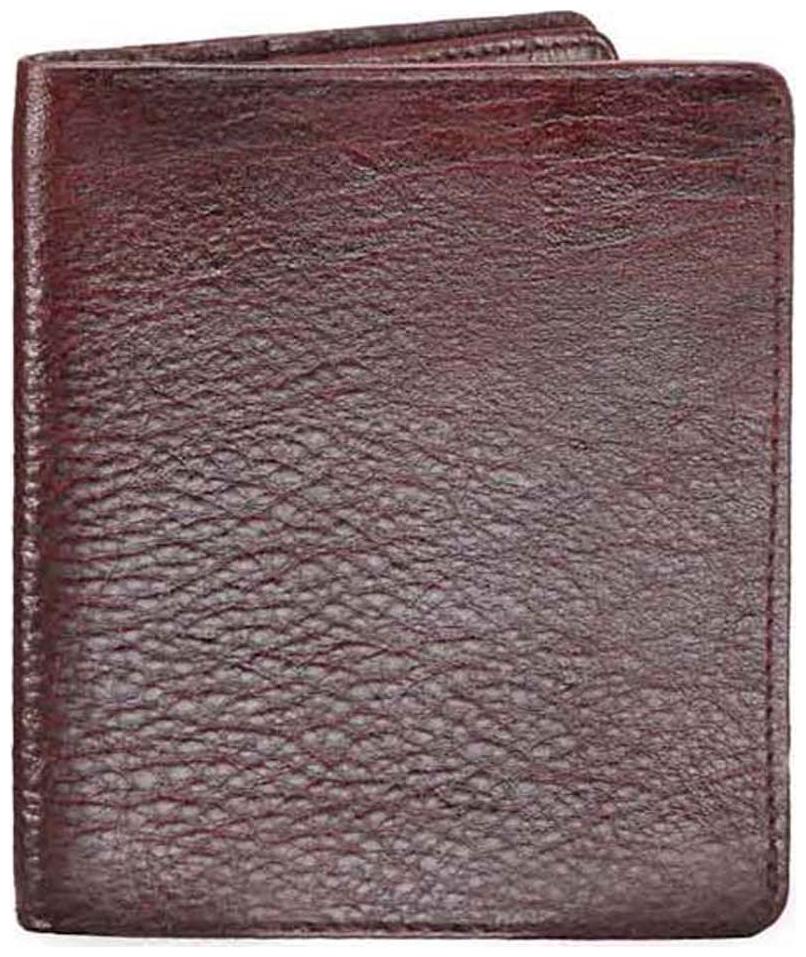 

Walletsnbags Brown Top Grain Double Sided Mens Wallet