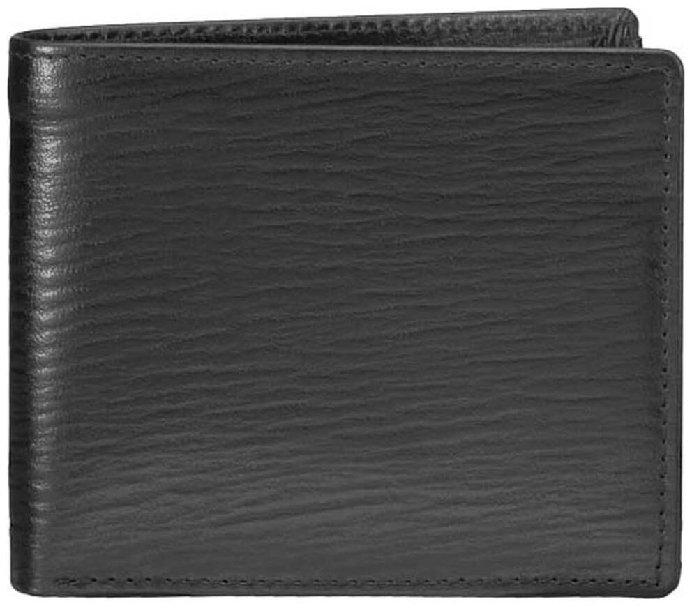 

Walletsnbags Black Nova Long Grain Mens Wallet